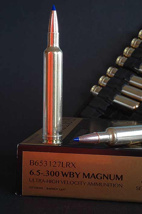 The latest long-range wonder: Weatherby’s 6.5-300 Magnum, firing 127-grain bullets at over 3,500 fps!