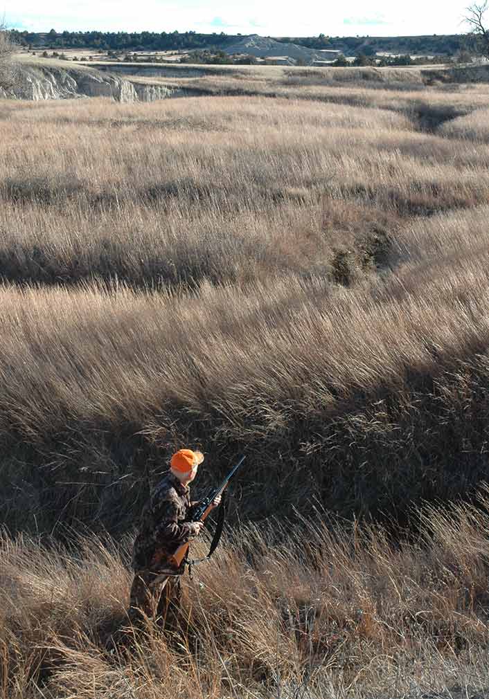 Whitetails have increased in the South Dakota badlands, historically (and still) mule deer country.