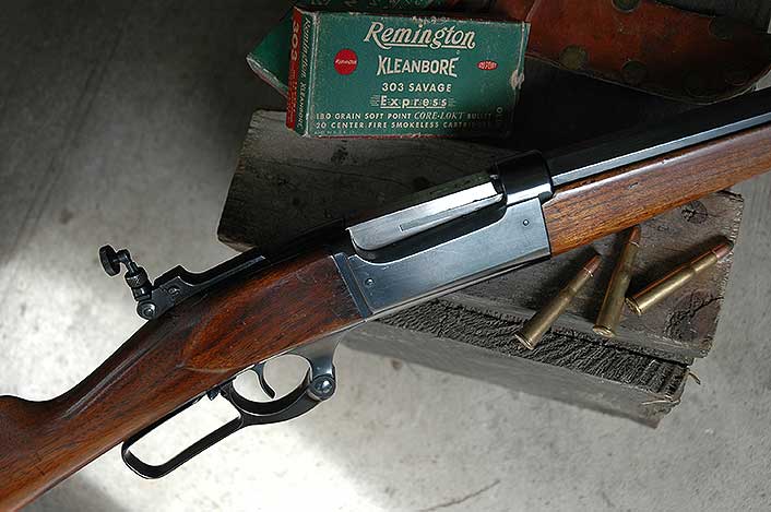 The 1895 and 1899 Savage appeared early on in .303 Savage, which in 1920 gave way to the .300.