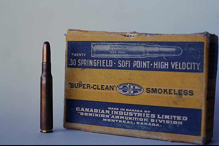 In the early days of smokeless, ammo boxes were so labeled. Many cartridges still used black powder.