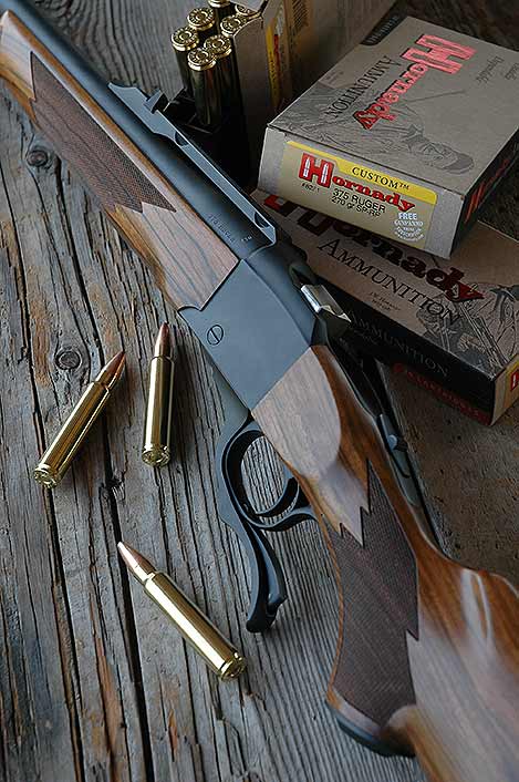 Ruger once chambered the .375 H&H (and, here, the .375 Ruger) in its cataloged No. 1 single-shots.
