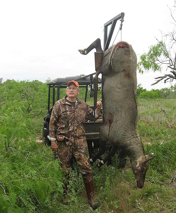 Many bullet field-tests are held in Texas, because plenty of “exotics” can be taken, including big, thick-skinned nilgai.